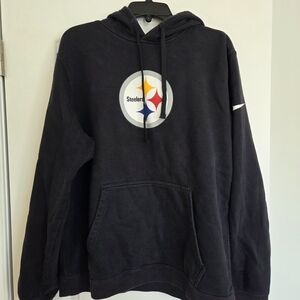 Black Nike Steelers Hoodie